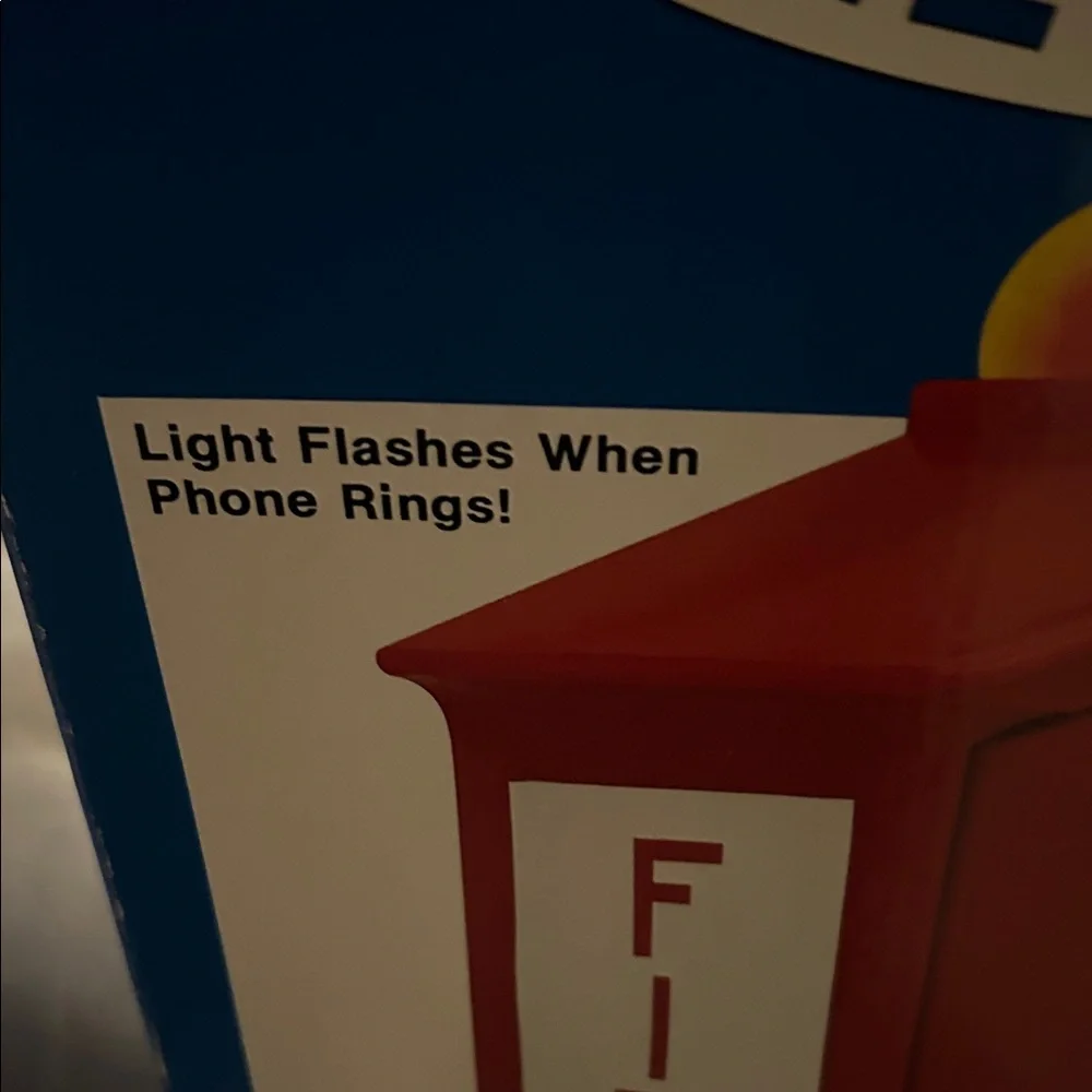 Red Fire Box Telephone by
